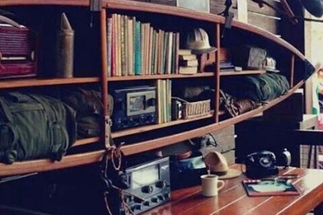 a canoe bookshelf, one of 6 home decor ideas to repurpose your old canoe