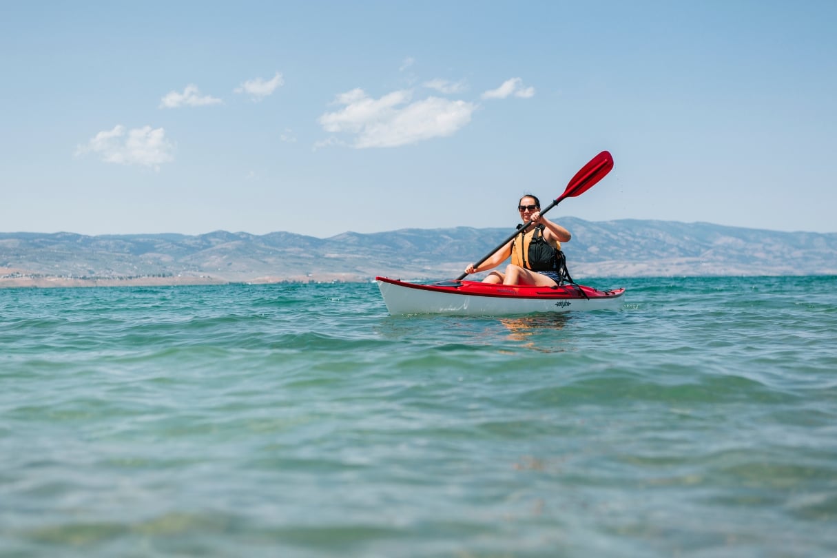The Caribbean 12 is a high-quality beginner kayak and still capable for experienced paddlers.