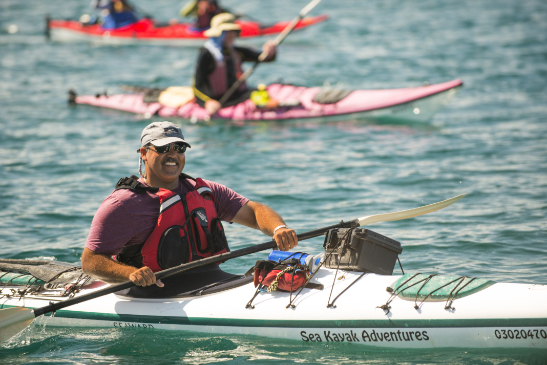 Loreto kayaking guide José Sergio Navarro.